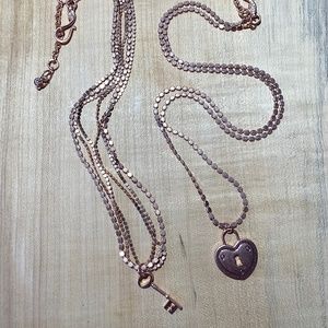 Cabi Jewelry - Lock & Key Necklace(s)